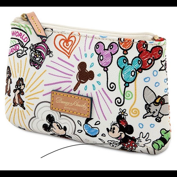 Nwt Disney Dooney Cosmetic bag - Picture 2 of 5